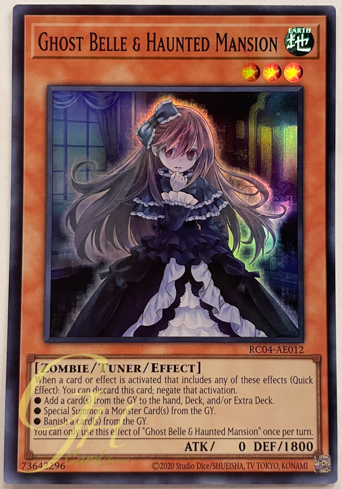 Yugioh [RC04-AE012] Ghost Belle & Haunted Mansion (Super Rare)