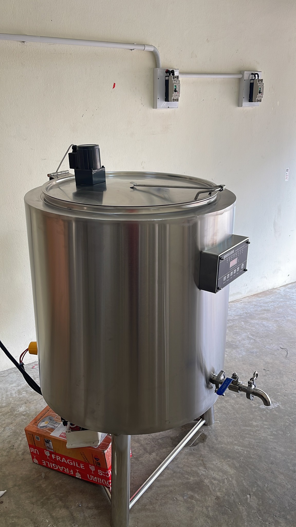 HTRC เครื่องพาสเจอร์ไรซ์ หม้อทำพาสเจอร์ไรซ์ (pasteurizer)