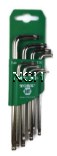 TORX เยอรมันยาวหัวบอล 8 ตัวชุด สีขาว HAFU