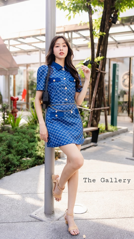 ชุดเซ็ต3ชิ้นเสื้อครอปและกระโปรงพิมส์ลาย เนื้อผ้าพรีเมี่ยม มาพร้อมเข็มขัดโซ่เข้าชุด สวยครบจบในชุดเดียว ห้ามพลาดเลยยย