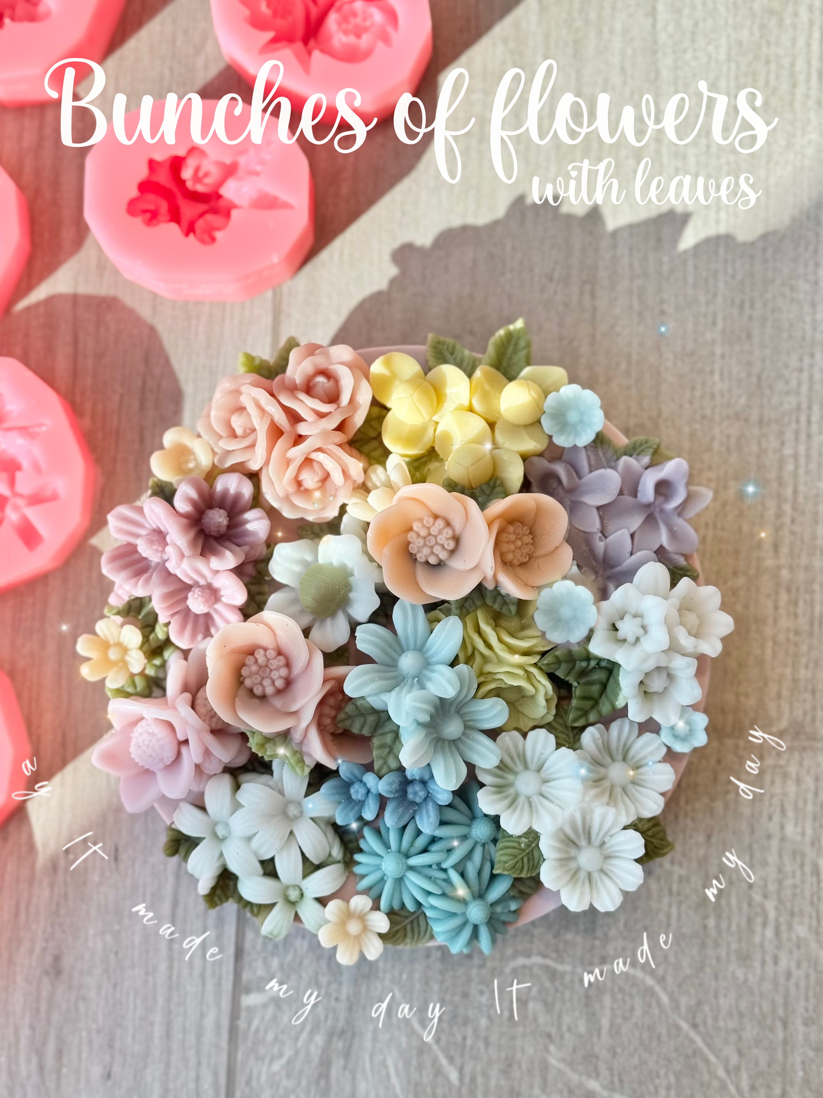 รวมแม่พิมพ์ขนม ดอกลำดวน มีหลายไซส์ ทำขนมได้