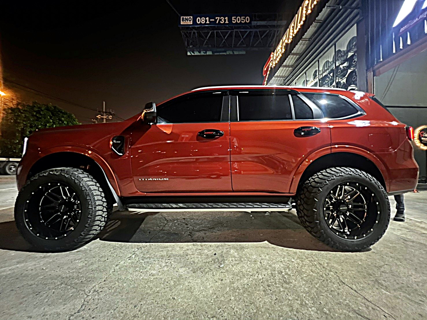 #FORD-EVEREST_NEXTGEN จองคิวมาจากสระแก้ว ทำทรงเมกาที่ STEP9