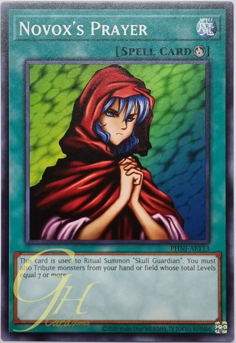 Yugioh [PHNI-AE113] Novox's Prayer (Common)