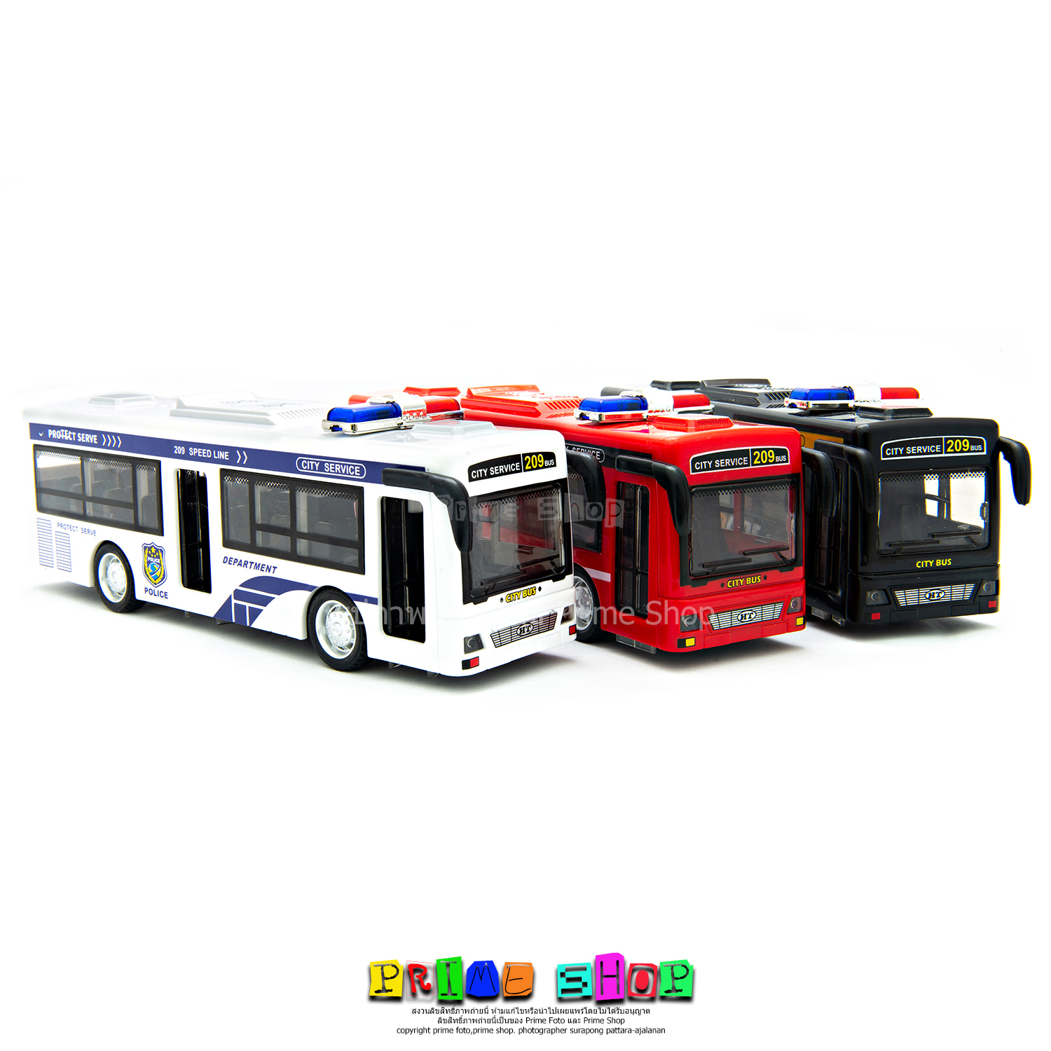 รถบัส บริการฉุกเฉิน มีเสียงและไฟ 93678