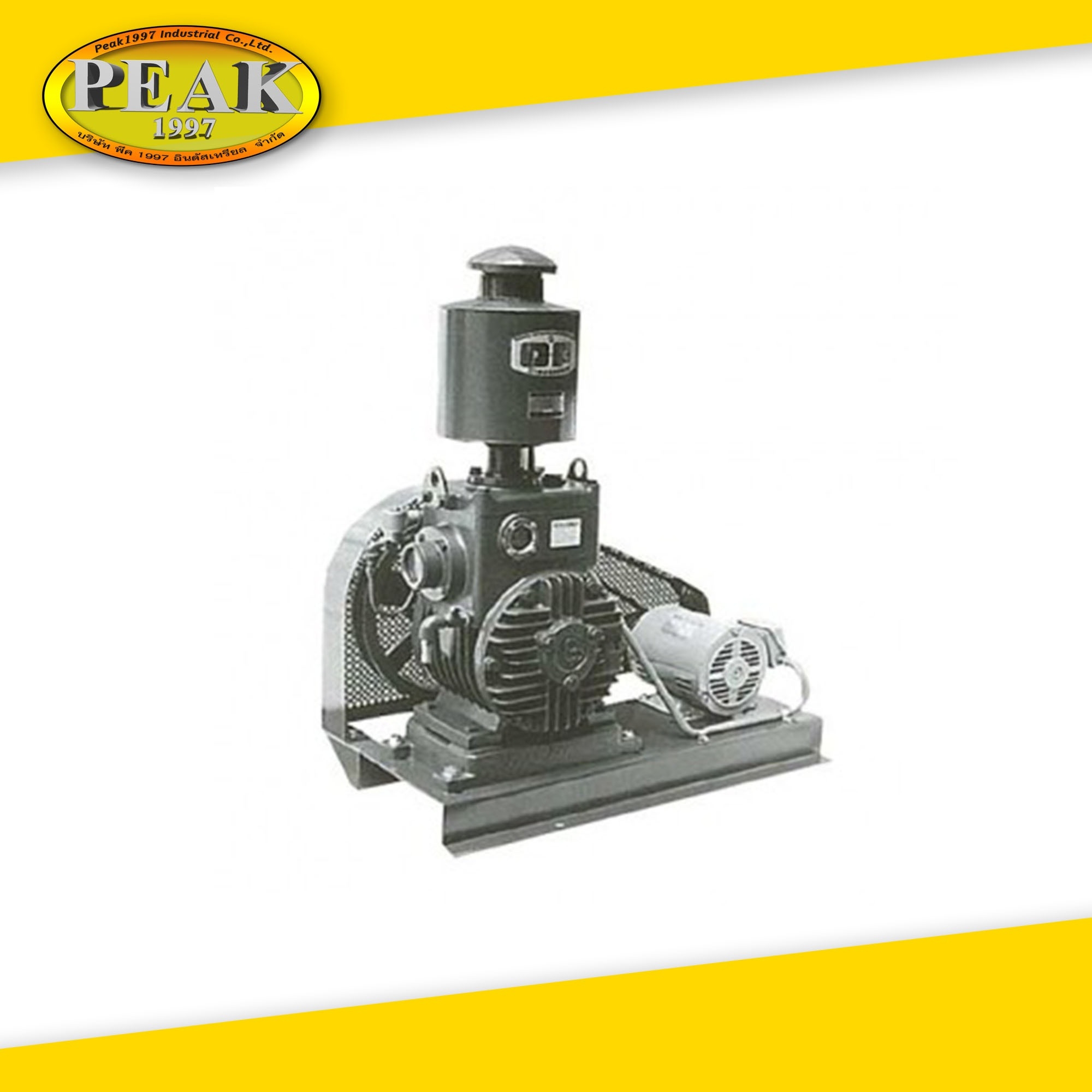 OP ปั๊มสุญญากาศ รุ่น RV Series ระบบ Rotary Vane ใช้น้ำมัน เหมาะสำหรับอุตสาหกรรมอาหาร อบไม้แห้ง Made in JAPAN