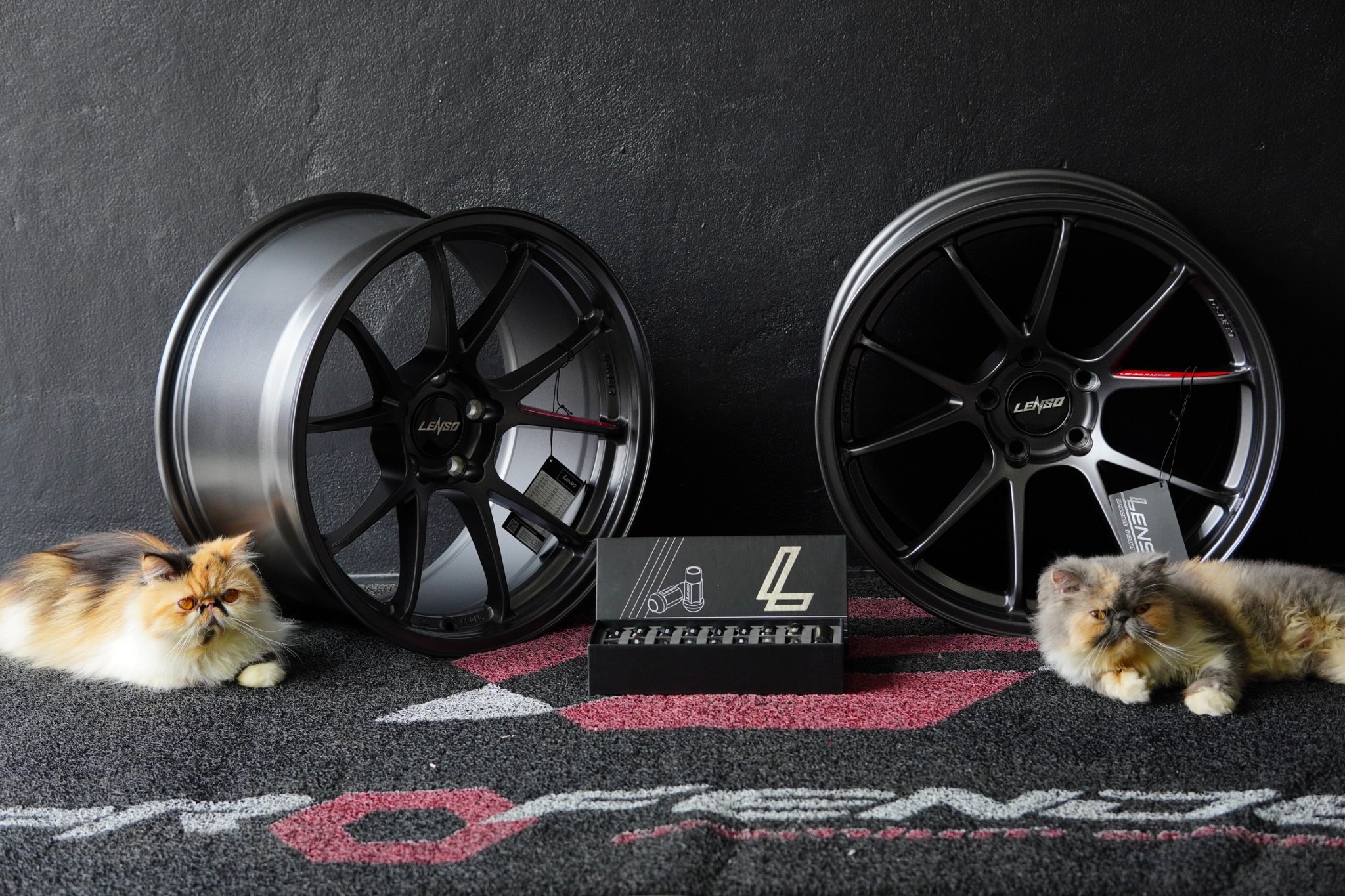 ล้อเเท้ LENSO G95 18x9.5/18x10.5 5x114.3 ET+22/+13 GRAY ANTHRASITE ราคาถูกที่ STEP 9