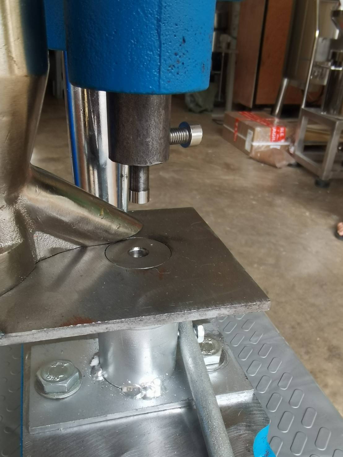 #รุ่นนี้เลิกผลิตแล้ว#(16180) เครื่องมืออัด/ตอกเม็ดยามินิ รุ่น ZS-TDP0A โมบล็อก TDP1.5