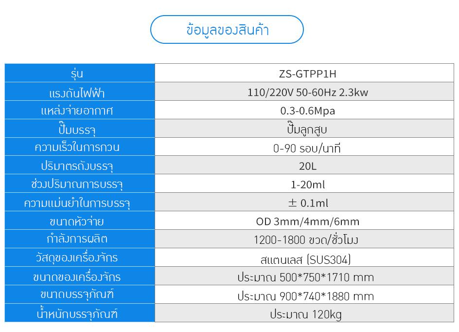 23706 เครื่องบรรจุแบบกึ่งอัตโนมัติพร้อมระบบทำความร้อนและกวนผสม