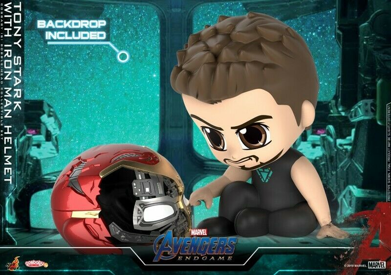 COSB653 Tony Stark with Iron Man Helmet Figure