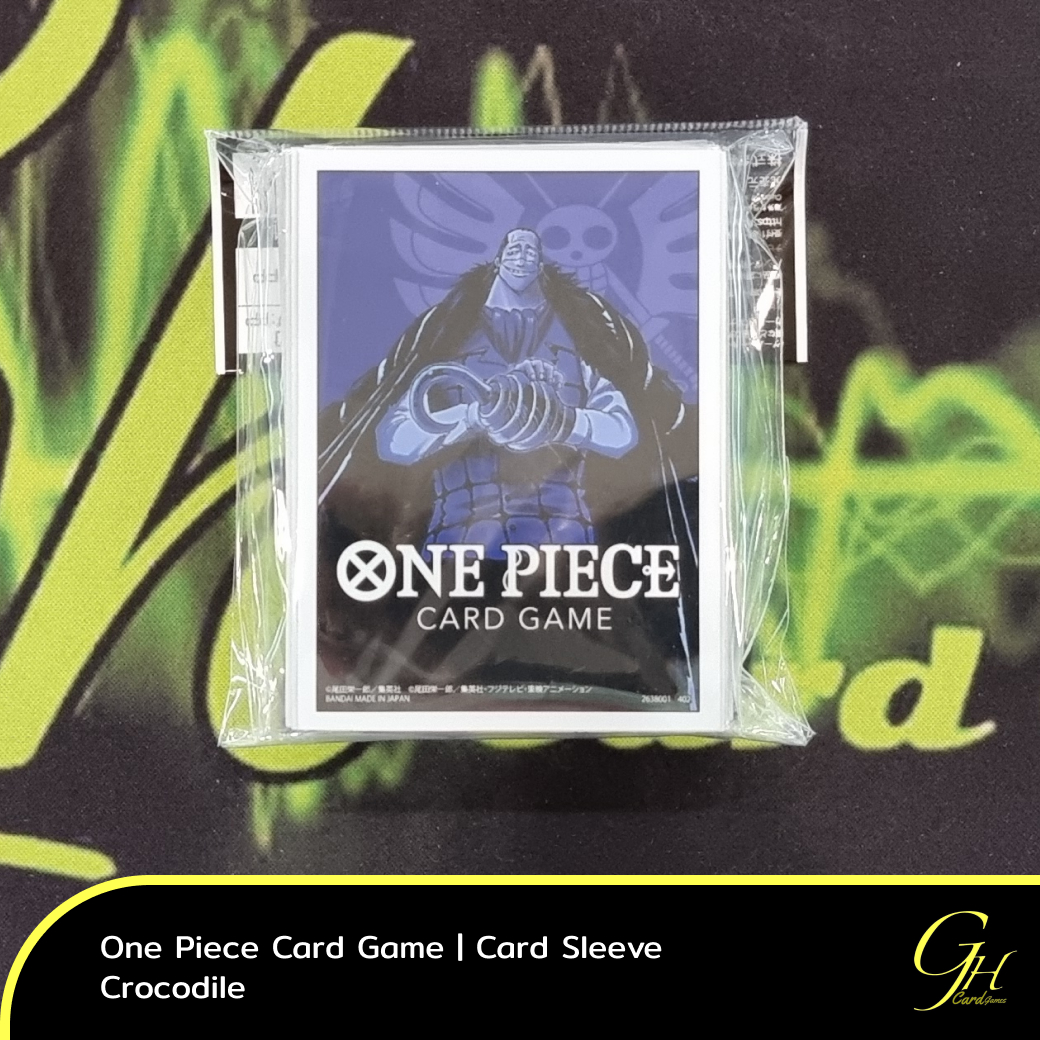 One Piece Card Game [Sleeve001-03] One Piece Card Sleeve - Crocodile