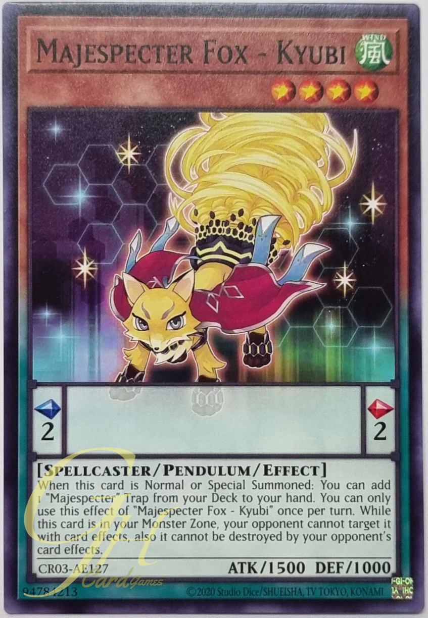Yugioh [CR03-AE127] Majespecter Fox - Kyubi (Common)