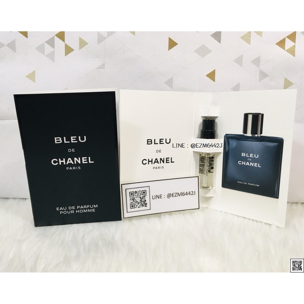 น้ำหอมแท้ แบ่งขาย กดจากขวดใหญ่ หรือ Vial ทดลอง CHANEL - BLEU DE CHANEL BLEU EDP EAU DE PARFUM SPRAY 2ML 5ML 10ML 100 ML