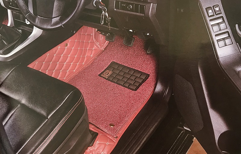 พรมปูพื้นรถยนต์ LEXUS RX200 2018 รุ่น6D 13มิล5ชิ้น+เสริมใยดักฝุ่น4ชิ้น เต็มคัน