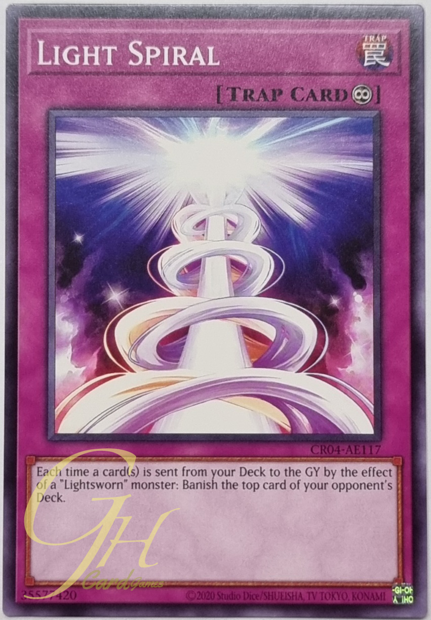 Yugioh [CR04-AE117] Light Spiral (Common)