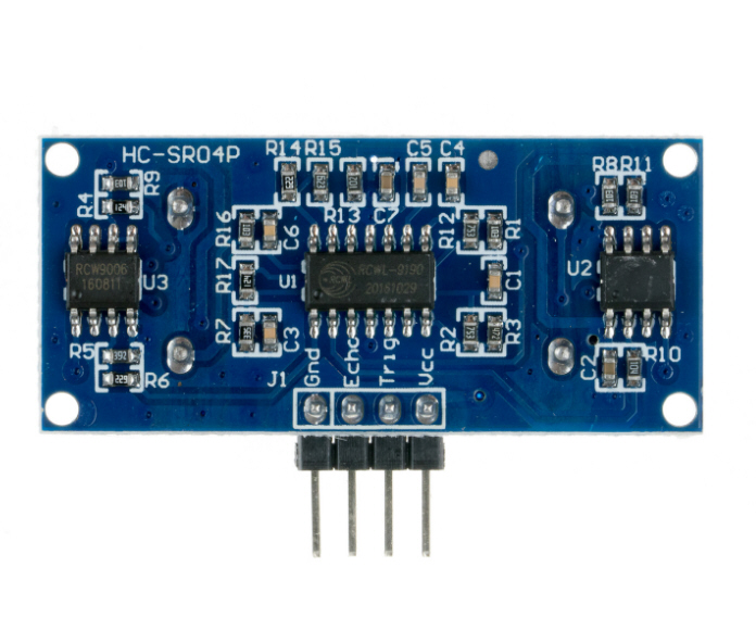 HC-SR04P โมดูลวัดระยะทางอัลตร้าโซนิค รุ่นแรงดันกว้าง (Ultrasonic Sensor Module)