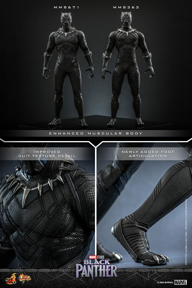 MMS671 Black Panther (Original Suit) 1/6th Scale