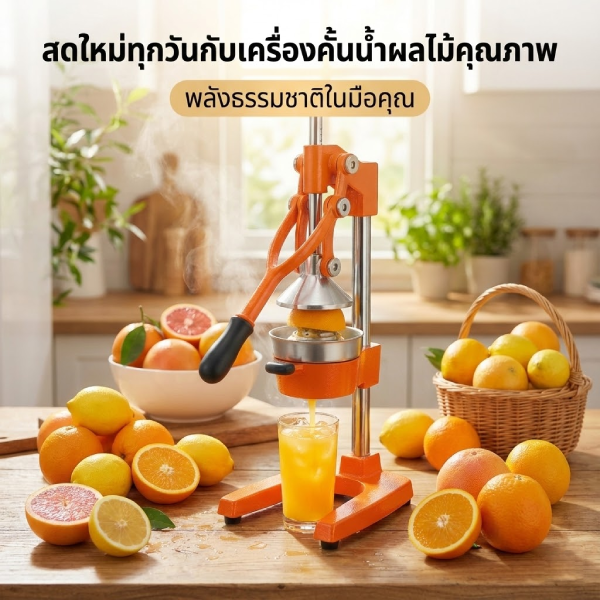 17443 เครื่องคั้นน้ำผลไม้ แบบมือโยก WM-1158