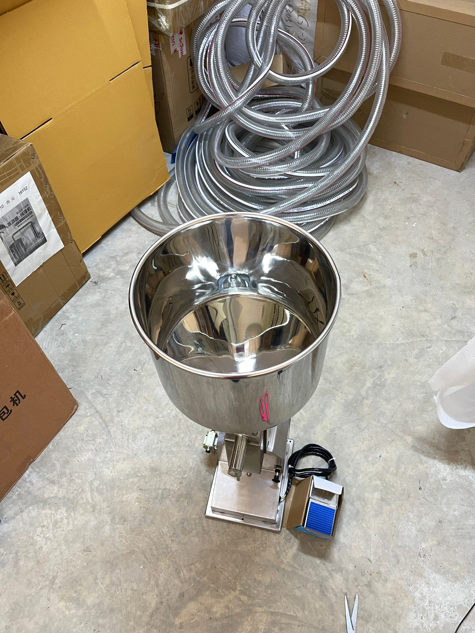 17151 OCJX-01เครื่องบรรจุของเหลว มือโยกรุ่น A03 PRO Set 2-100g /17152 ปั้มลม