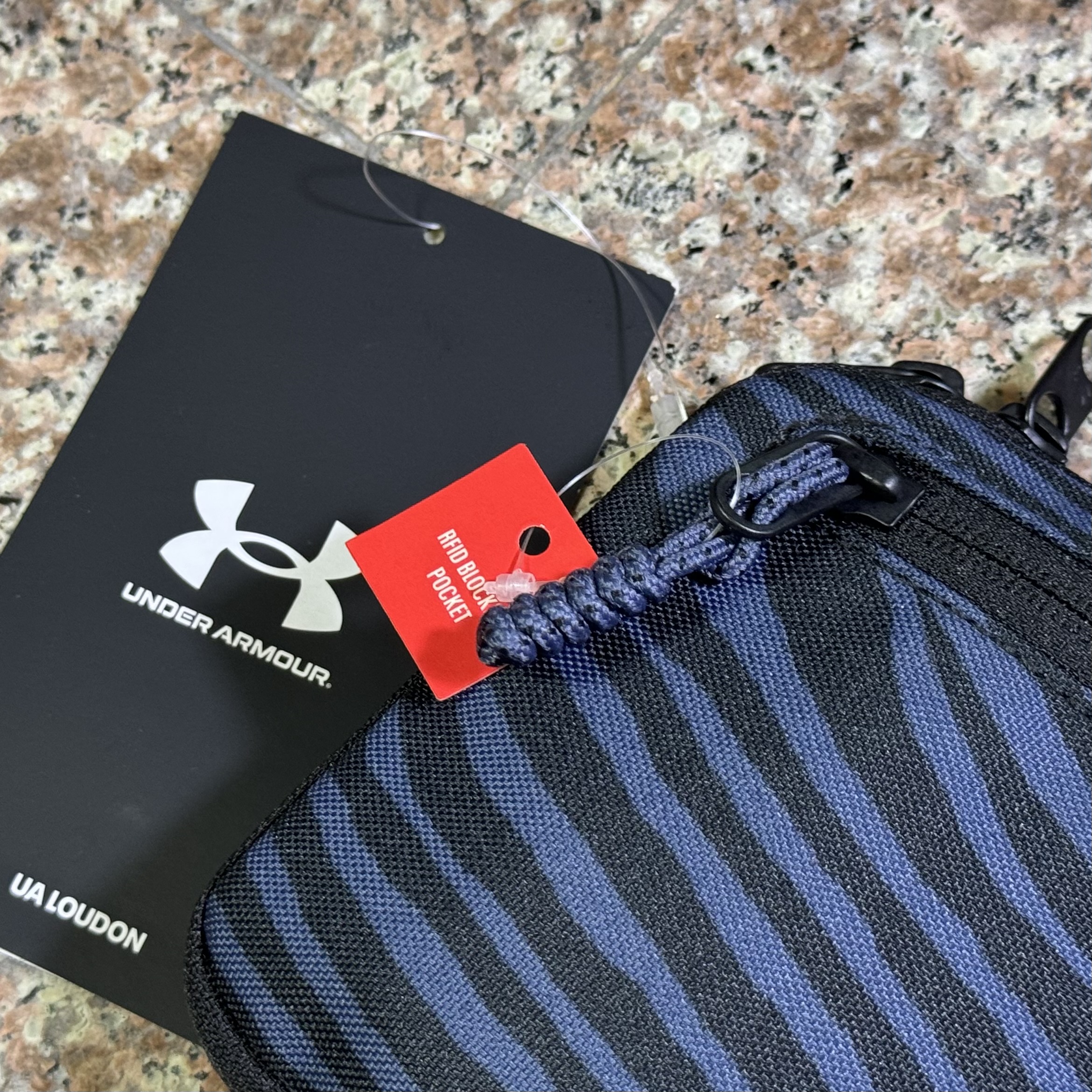 กระเป๋า Under Armour Loudon Crossbody Bag ‘Downpour Grey’