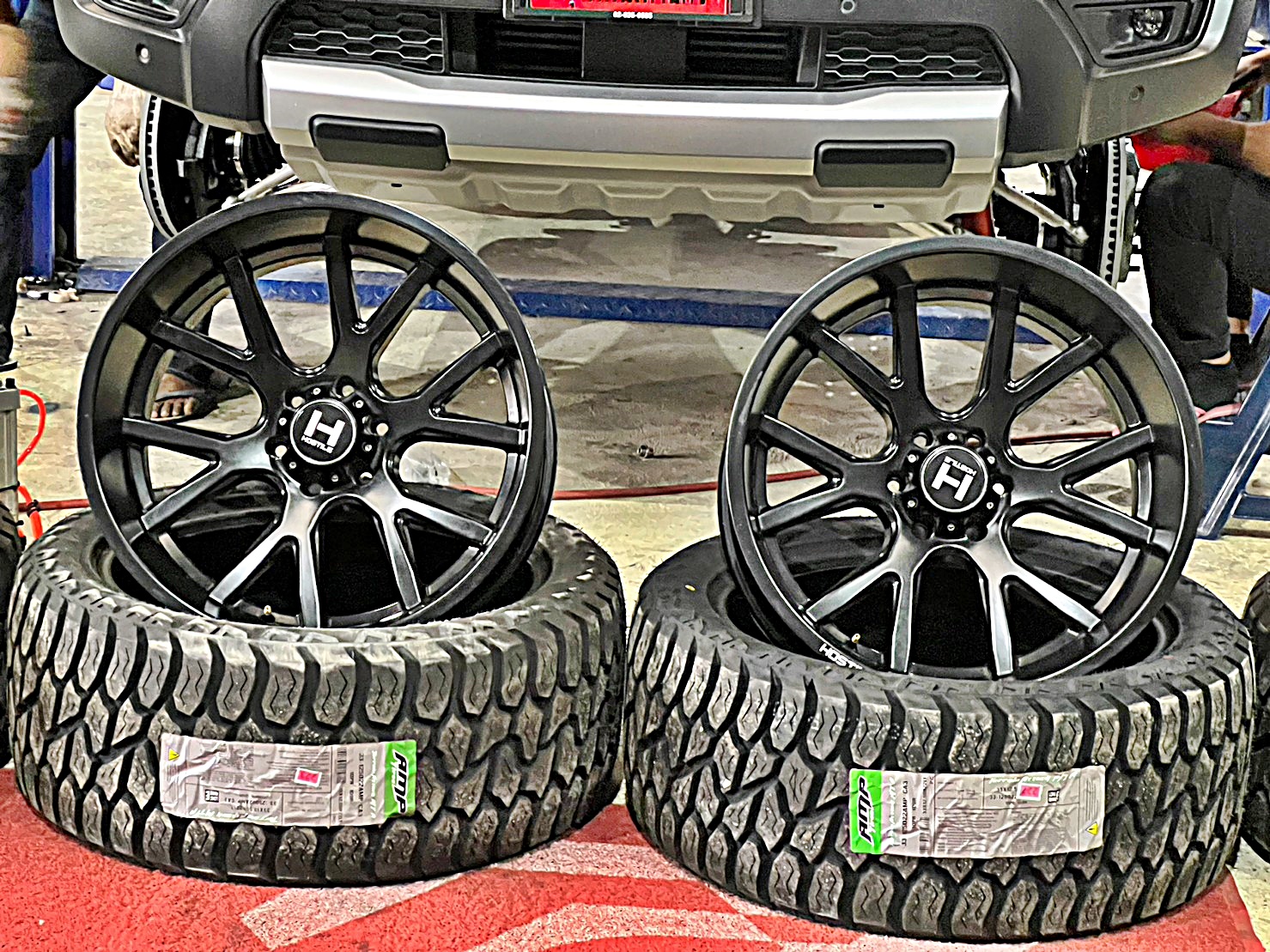 ส่งงาน RAPTOR V6 หล่อจบ ที่ Step9 ล้อแท้ HOSTILE H113