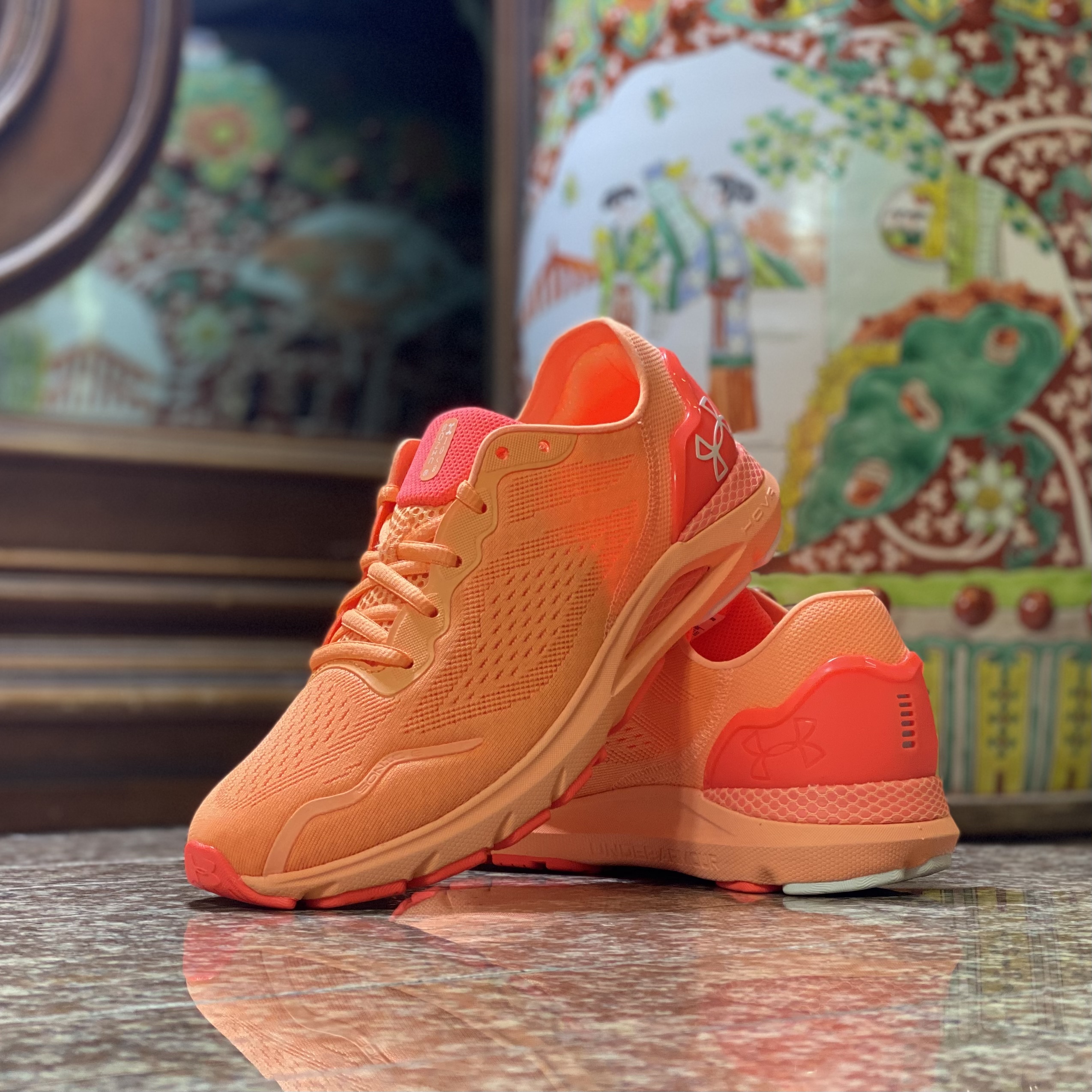 รองเท้าวิ่ง Under Armour HOVR Sonic 6 ’Orange’ Women (W8/8.5/9.5US)