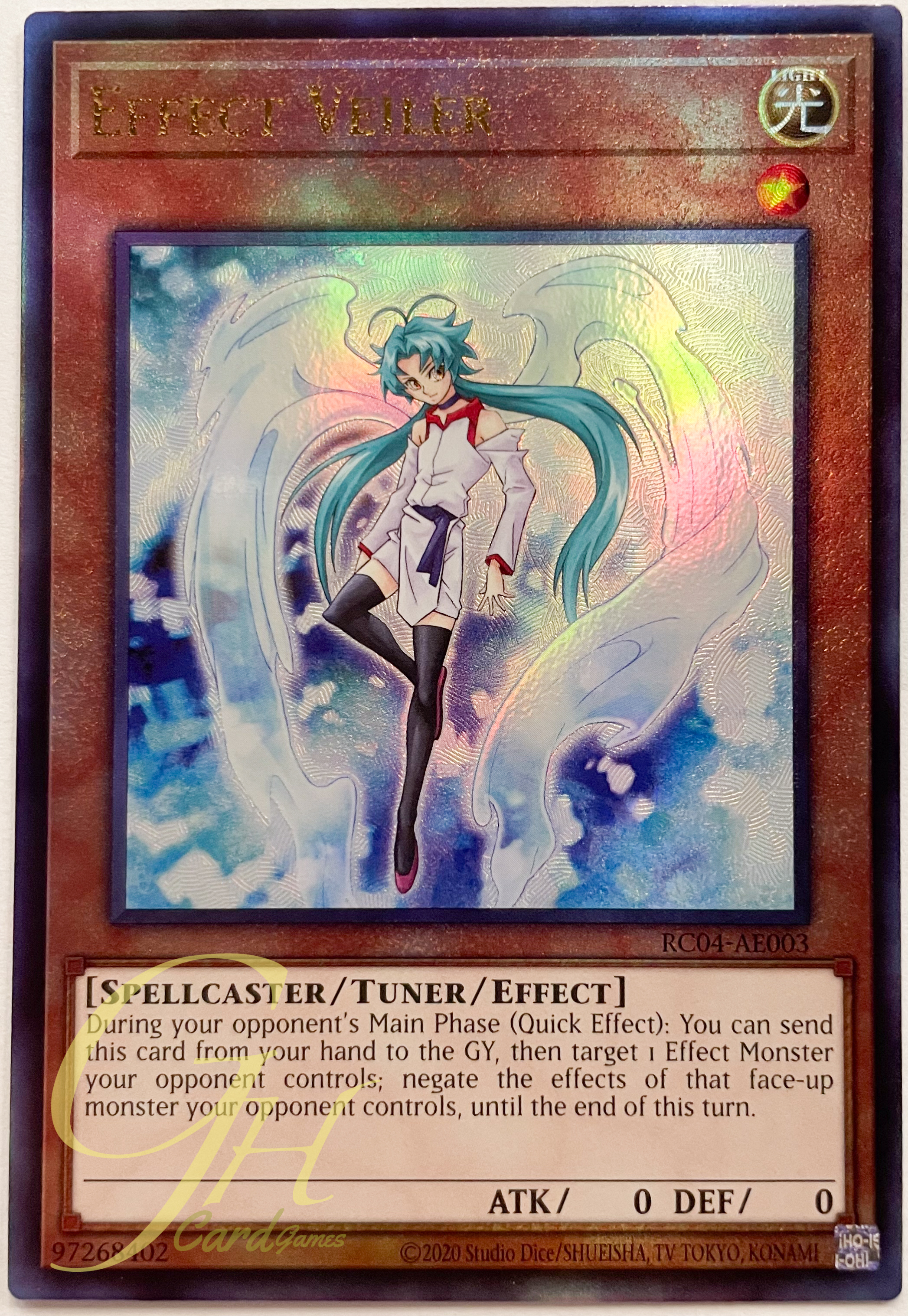 Yugioh [RC04-AE003] Effect Veiler (Ultimate Rare)