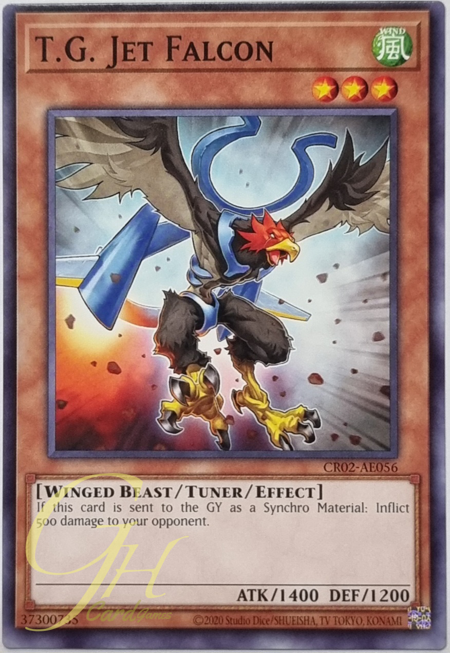 Yugioh [CR02-AE056] T.G. Jet Falcon (Common)