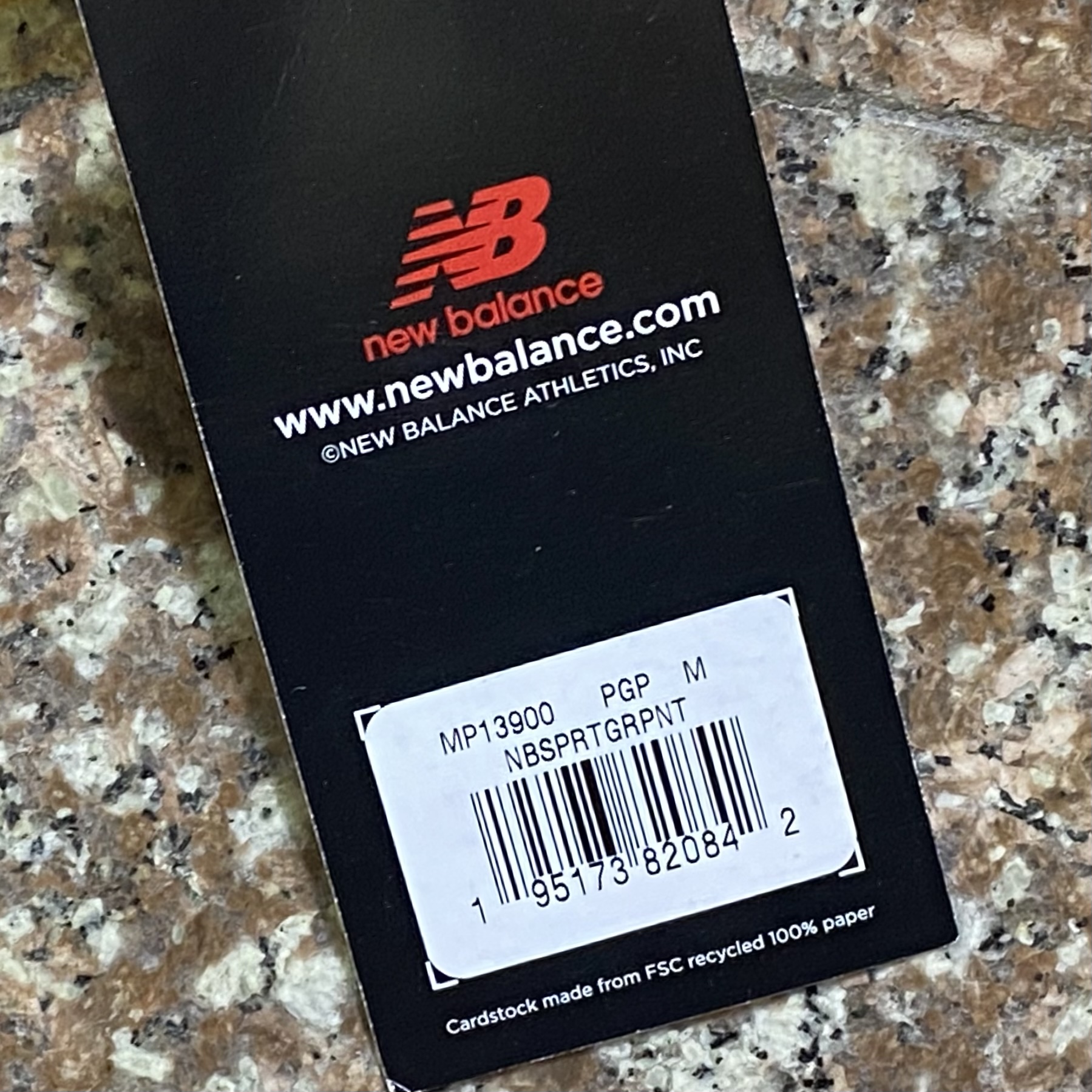 กางเกง New Balance Essential Sweatpants ‘Navy’ (M)