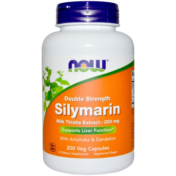 Now Foods, Double Strength Silymarin, 300 mg, 200 Vegan Caps