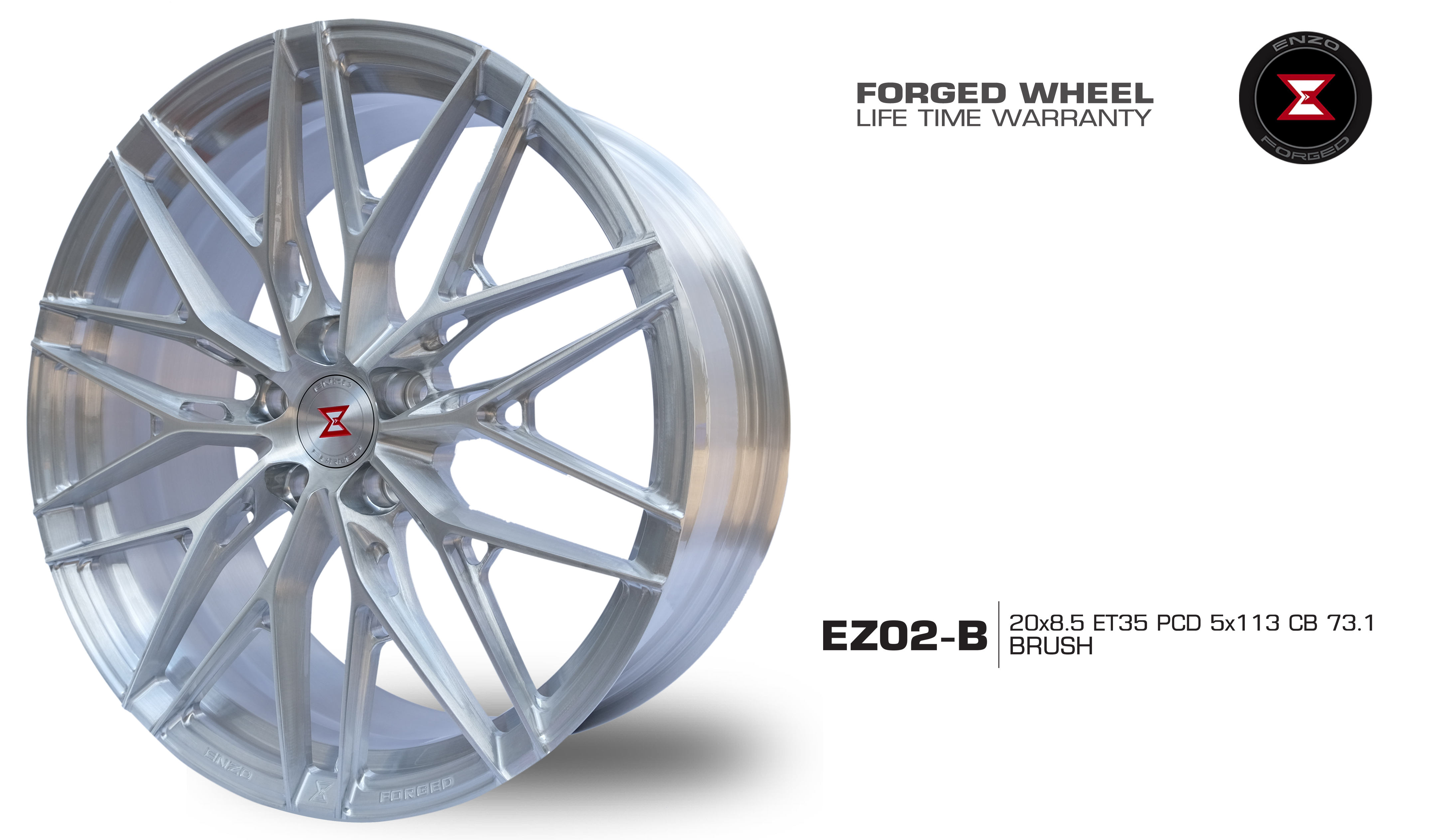 ENZO EZ02 FORGED ขอบ20 น้ำหนักเบาและแข็งแรง