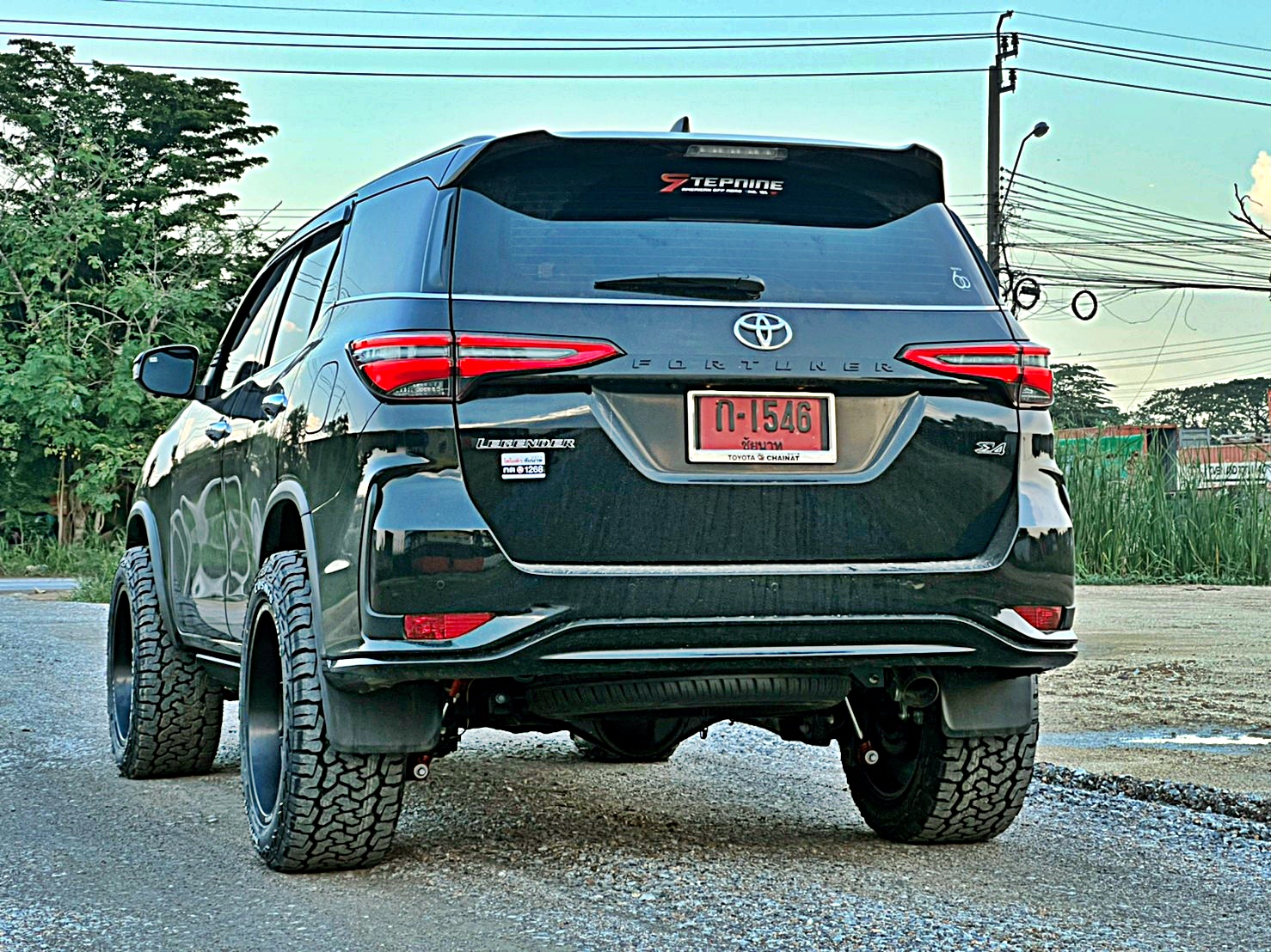 #TOYOTA_LEGENDER_จองคิวจากชัยนาท ไม่ยก ใส่ล้อออฟลบ