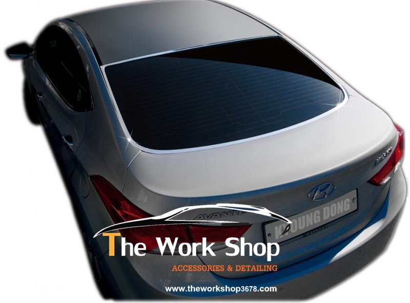 Rear Glass Molding for Elantra ( โครเมี่ยมแต่งรอบกระจกด้านหลัง )