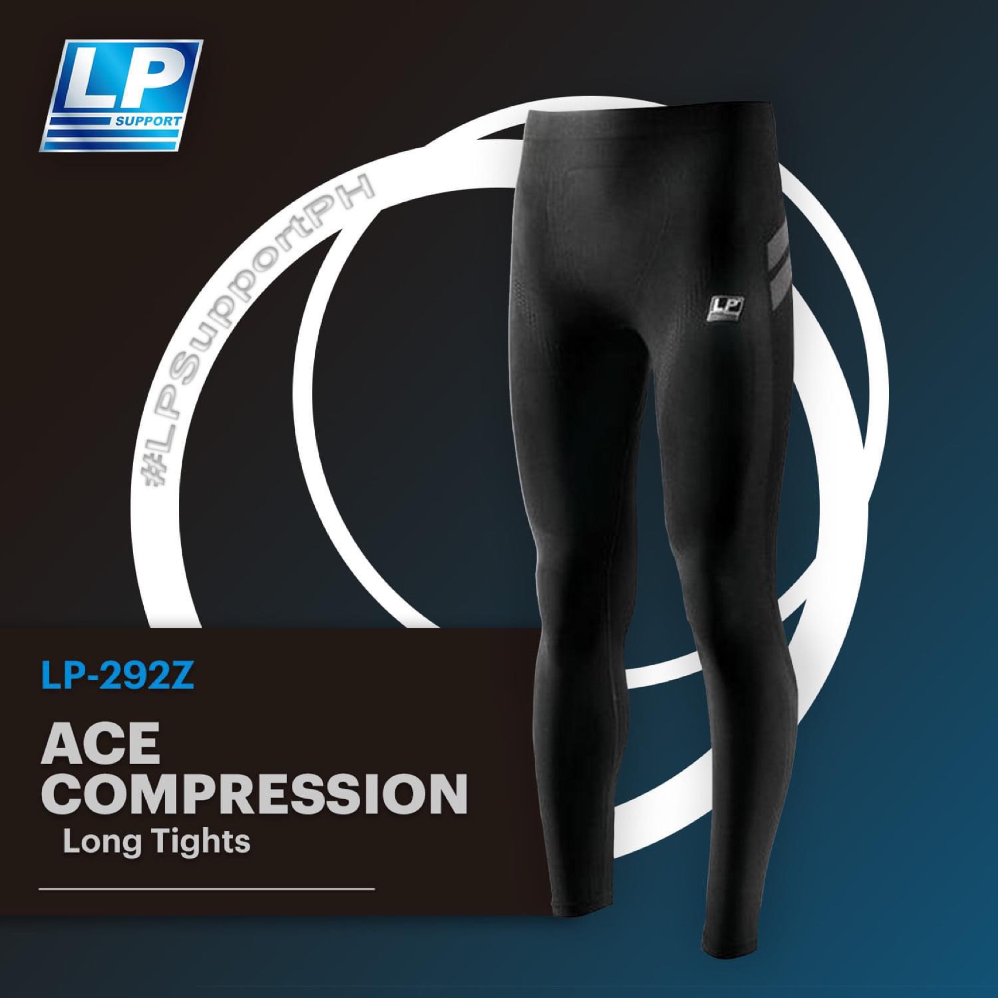 กางเกงวิ่ง LP Support ACE Compression Long Tights (S,M,XL)