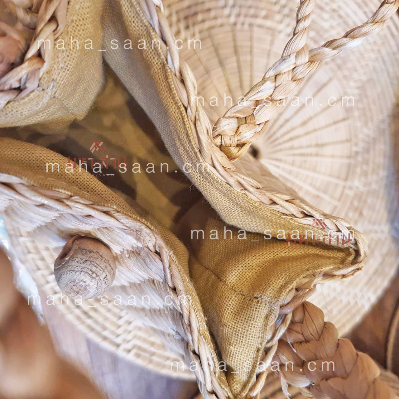 กระเป๋าสานผักตบชวา เกาหลีเกาใจ crossbody bag ถูกที่สุด🌰