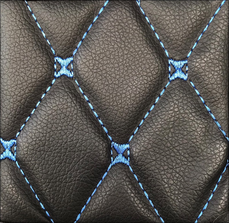 พรมปูพื้นรถยนต์6D FORD ECOSPORT เข้ารูป เต็มคัน ในรถ 3ชิ้น