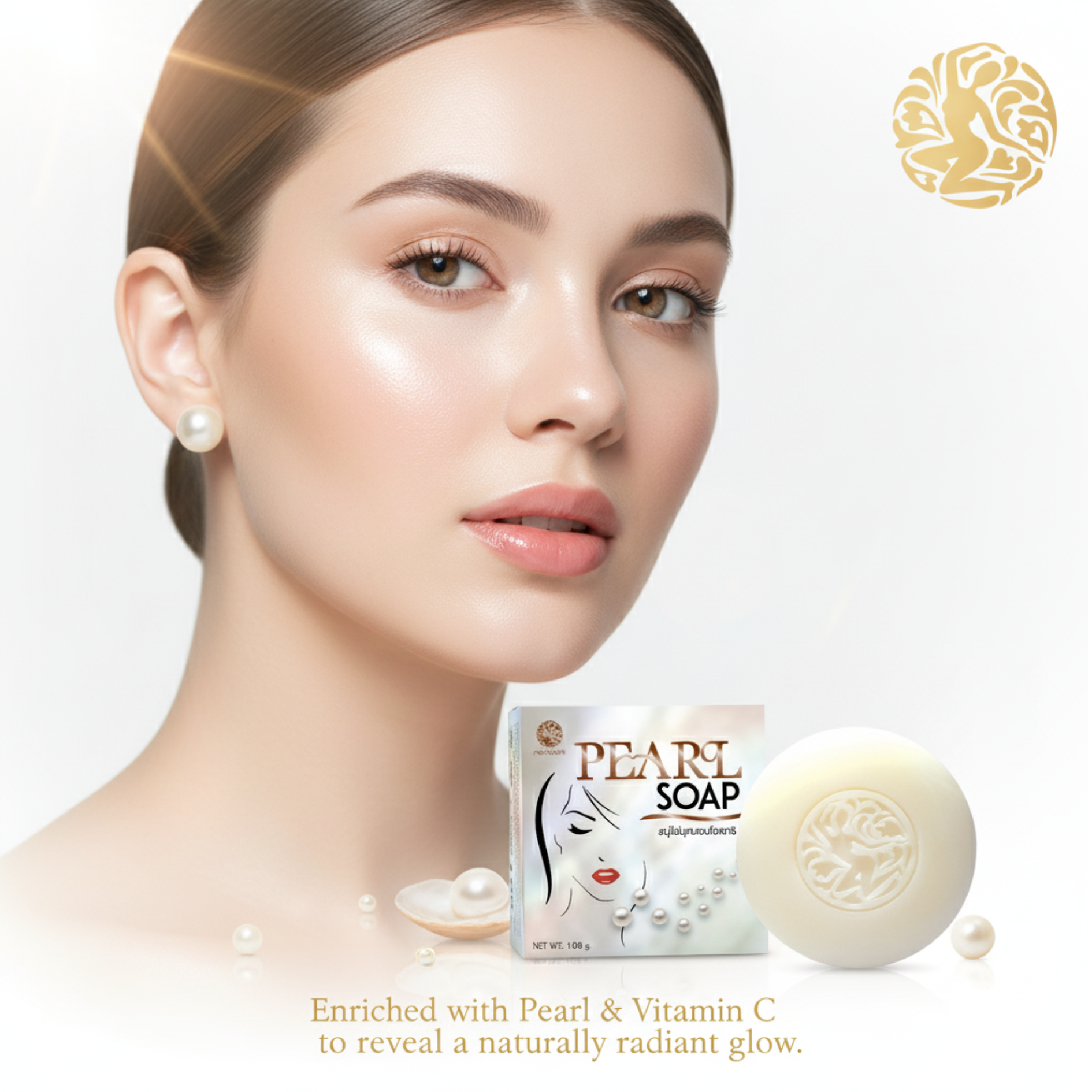 MONDODARI PEARL SOAP – สบู่ไข่มุกเพื่อผิวเรียบเนียน กระจ่างใส