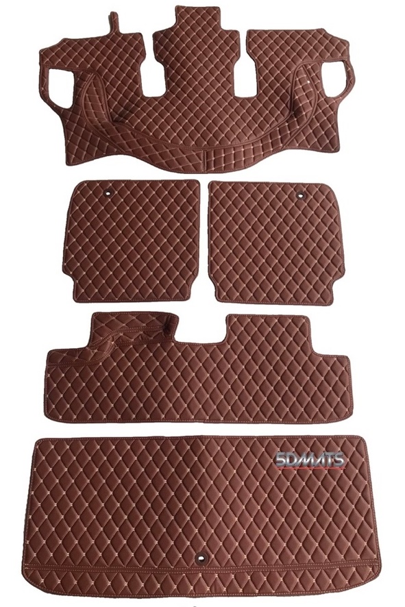 พรมปูพื้นรถยนต์ 6D NISSAN TERRA สีกาแฟ เต็มคัน