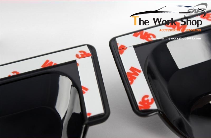 Smoke Door Visor for Veloster ( กันสาดสีดำ )