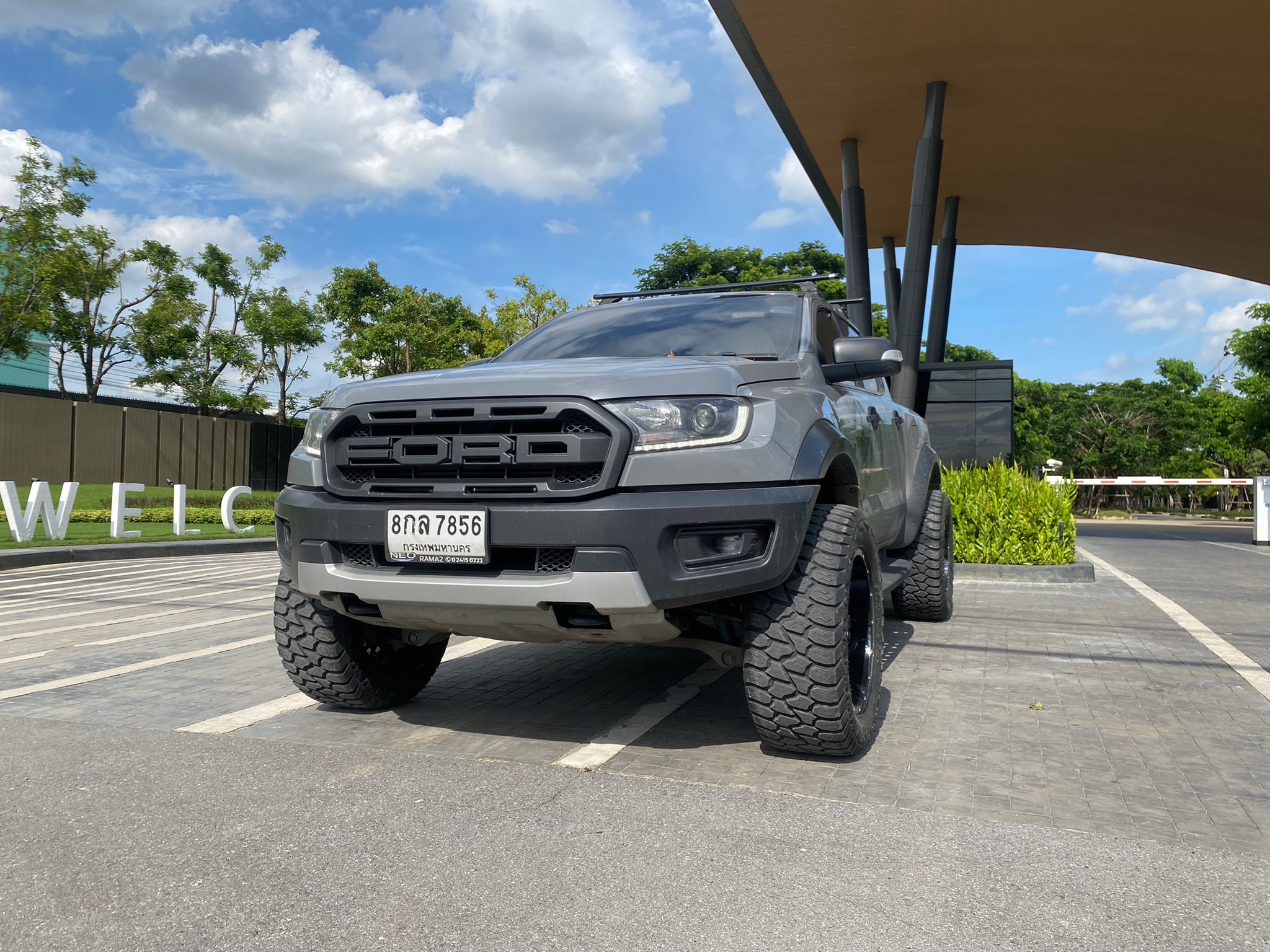 ชุดเเต่ง FORD RAPTOR! OASIES E120 20X10 -19 BMI AMP ATA 305/55R20 Y22 ยกก้อนรองหน้า + แต่งซุ้ม