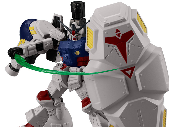 Mobile Suit Gundam G Frame EX02 Gundam GP02A (Shokugan)