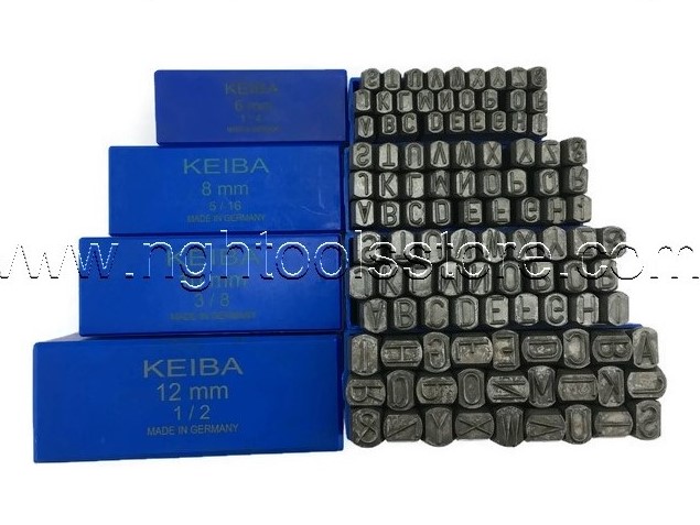 ตัวตอกอักษร A-Z ยี่ห้อ KEIBA