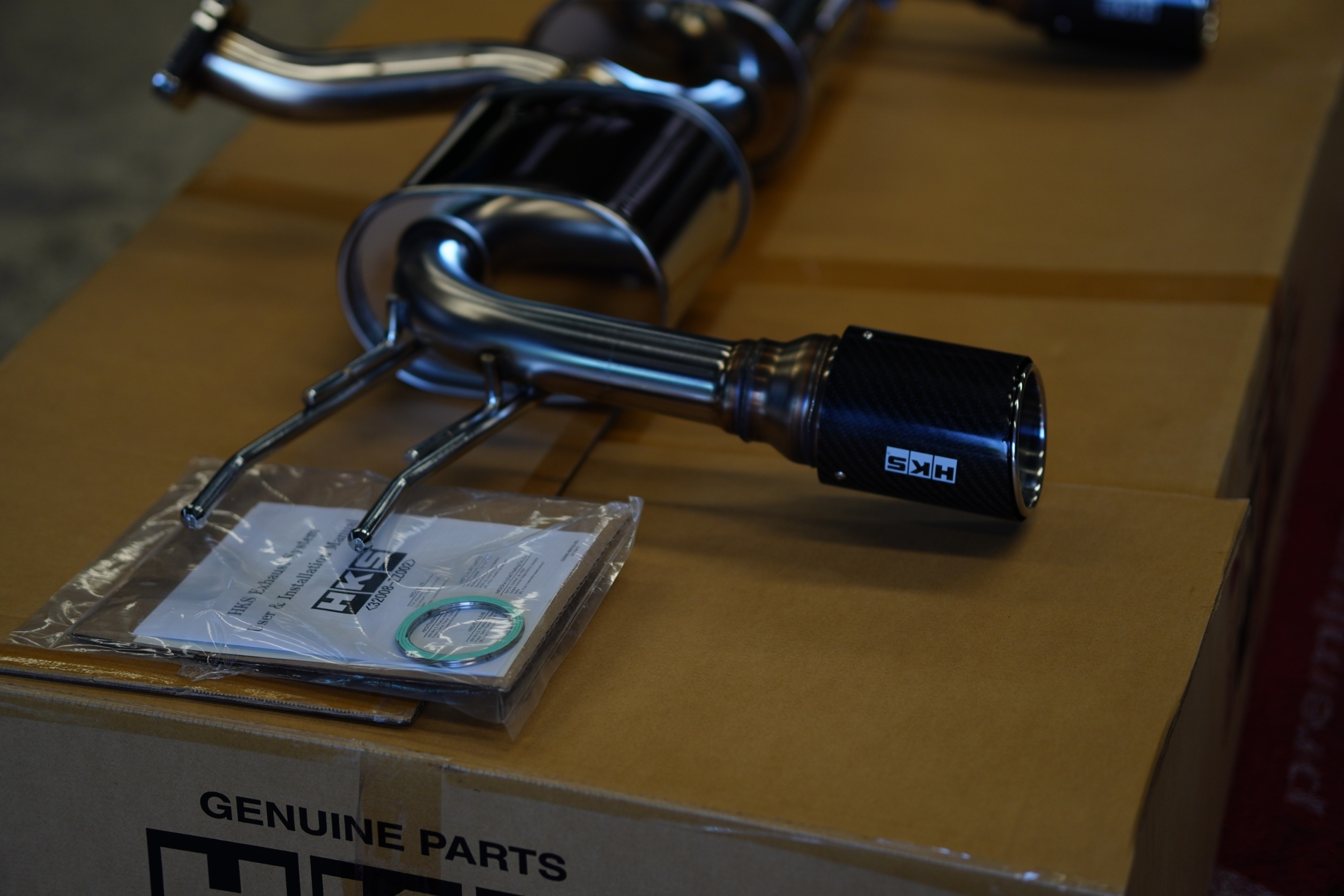 Mazda CX-3 ท่อ HKS ปลายคาร์บอน