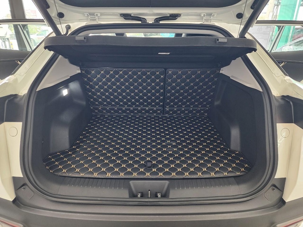 พรมปูพื้นรถยนต์ 6D OMODA C5 EV พรม6D VIP QJ โอโมดา ซี5 ลายสตาร์ แบบหนาพิเศษ เข้ารูป เต็มคัน