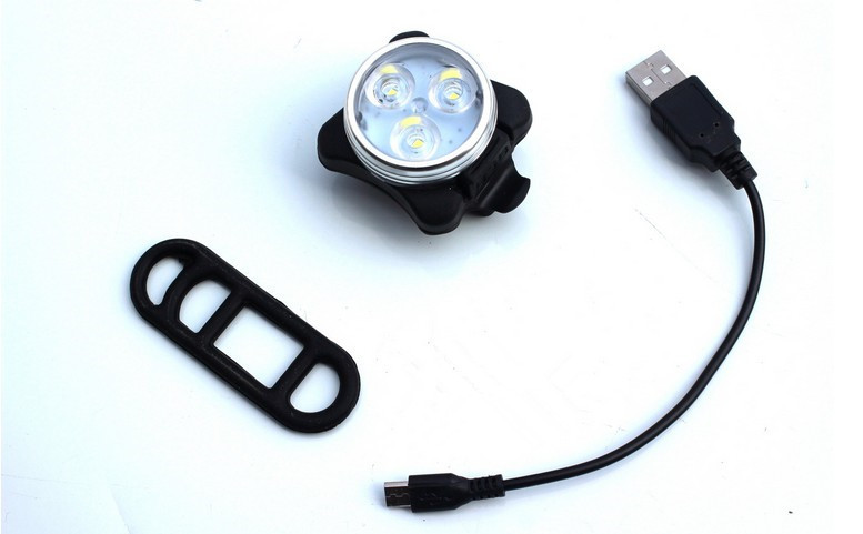 ไฟจักรยาน รุ่น LED light combo ZECTO DRIVE ชาร์ต USB