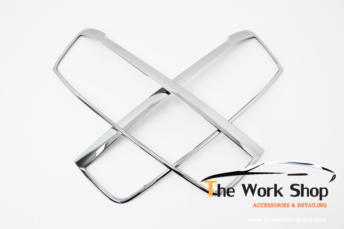 Chrome Head Lamp Cover for Captiva / Head Lamp Garnish ( โครเมี่ยมแต่งไฟคู่หน้า )