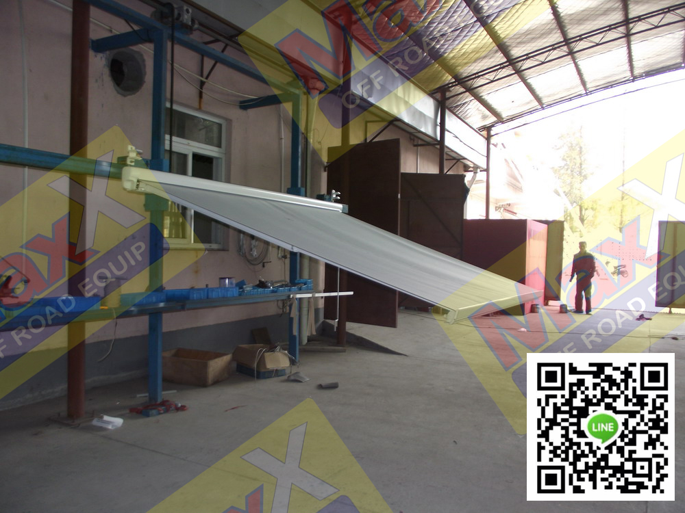 RV awning 3*2.5m ม่านข้างสีขาว