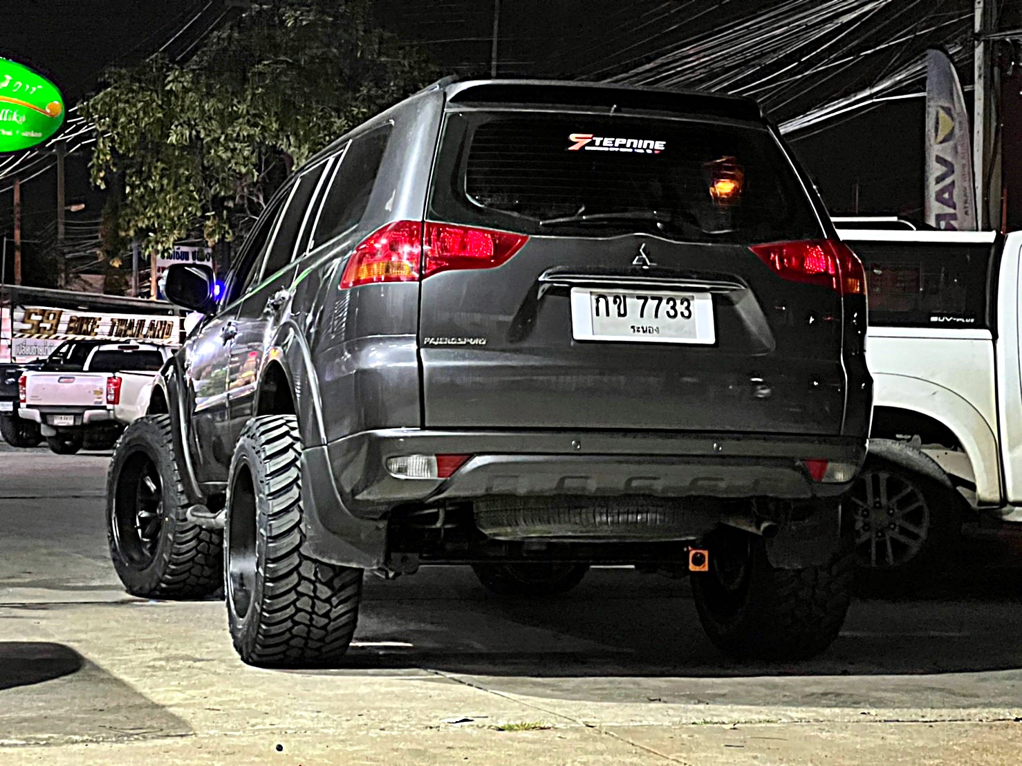 PAJERO_จองคิวจากระนอง ทำทรงเมกาที่ STEP9