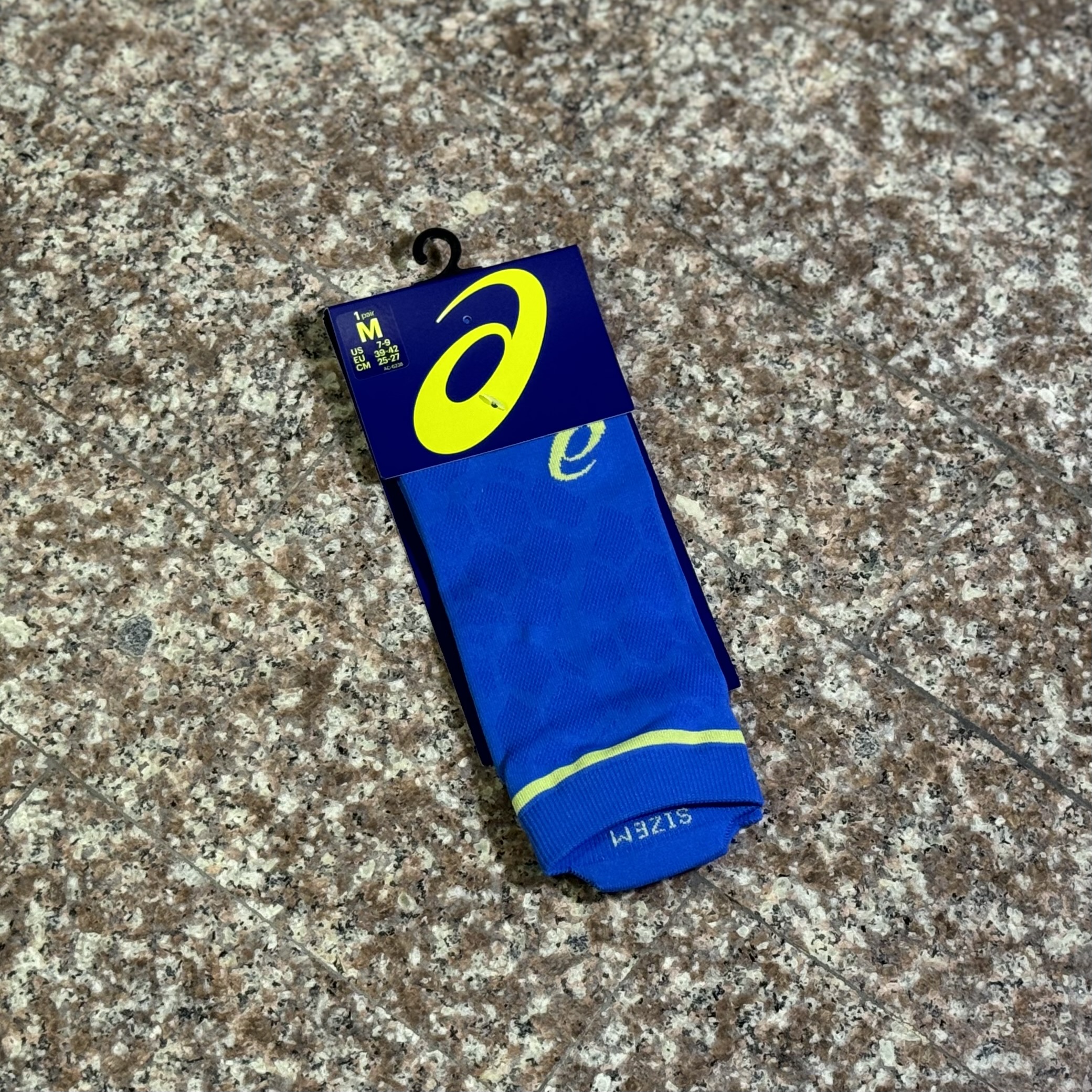 ถุงเท้าวิ่ง ASICS Fast Single Tab Running Socks ‘BLUE’ (M,L)