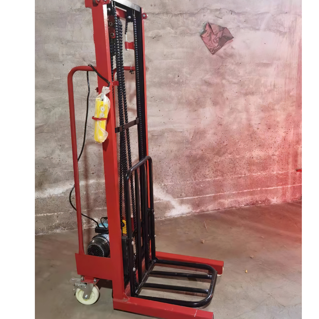 🌈รถเข็นยกของไฟฟ้า เข็นง่ายสะดวก ยกของได้สูงถึง 200 กิโลกรัม ปรับขึ้นลงด้วยระบบไฟฟ้า 1800w Electric Stacker DD1