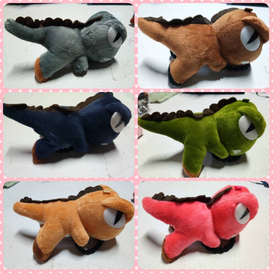 ยางรัดผมไดโนเสาร์ตัวใหญ่